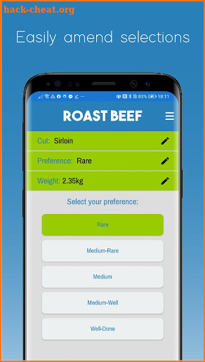 Simple Roast Cooking Calculator screenshot