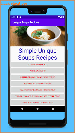 Simple Soup Recipes screenshot