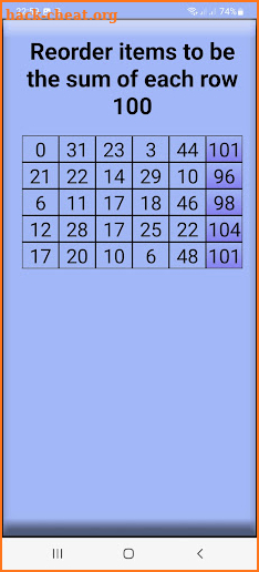 Simple sudoku screenshot