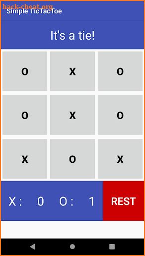 Simple TicTacToe FREE screenshot