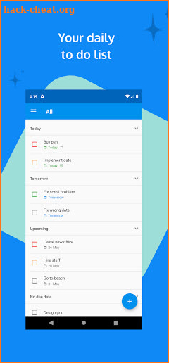 Simple To Do List screenshot