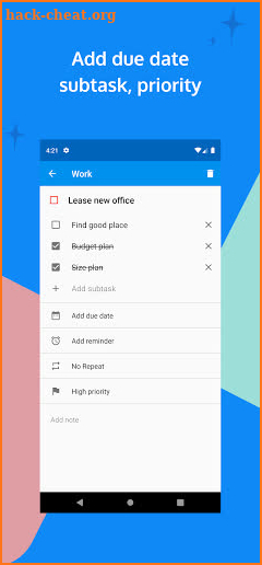 Simple To Do List screenshot