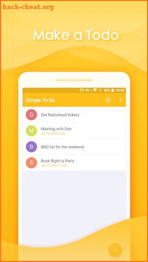 Simple To-Do - Todolist, Checklist, Reminder screenshot