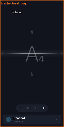 Simple Uke Tuner screenshot
