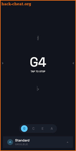 Simple Uke Tuner screenshot