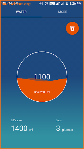 Simple Water Tracker & Reminder for weight Loss screenshot