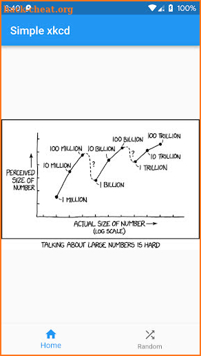 Simple xkcd screenshot