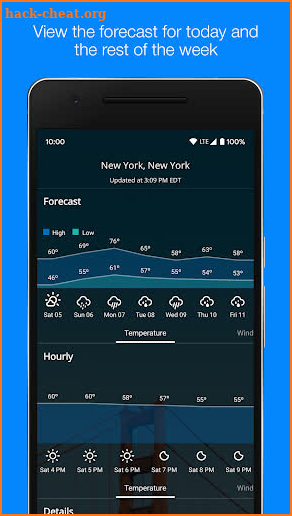 SimpleWeather screenshot