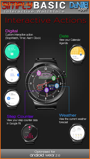 Simply Basic HD Watch Face screenshot