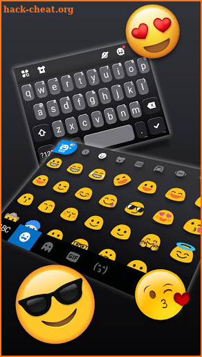 Simply Black Keyboard Theme screenshot