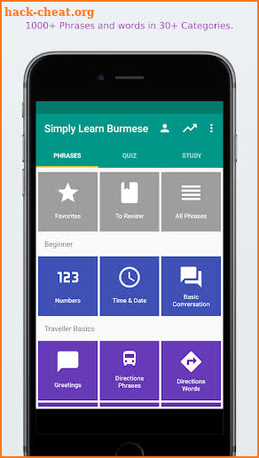 Simply Learn Burmese screenshot