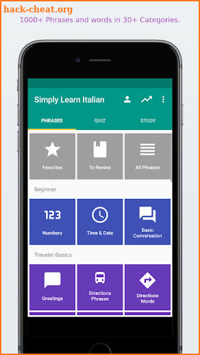 Simply Learn Italian screenshot
