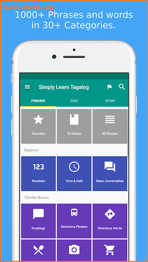 Simply Learn Tagalog screenshot
