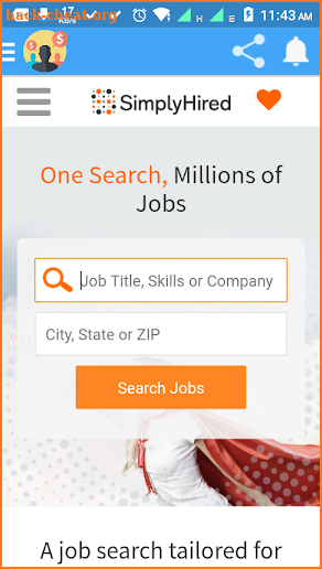 SimplyHired Web screenshot