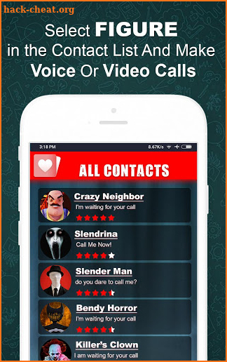 Simulation Video Call Neighbor Prank screenshot