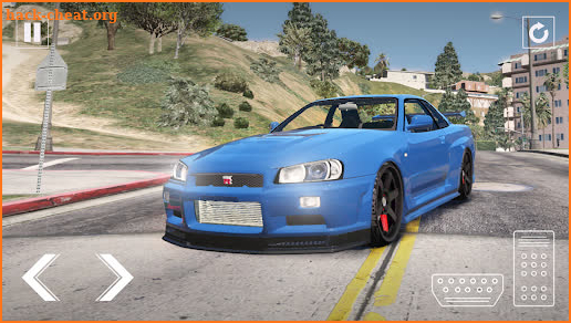 Simulator Driving Skyline R34 screenshot