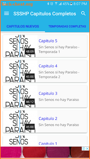 Sin senos si hay paraiso Gratis screenshot