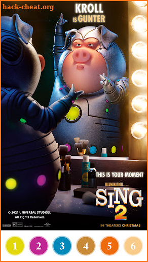 SING 2 Color-Paint by Number screenshot