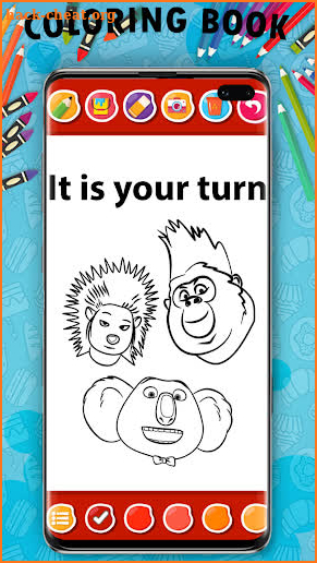 Sing 2 Coloring Book screenshot