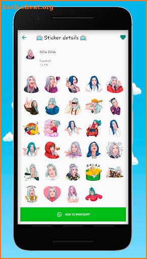 Singers Stickers for WhatsApp screenshot