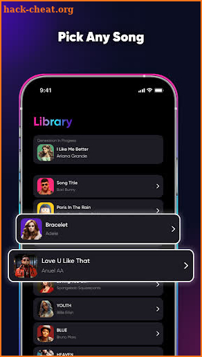 SingUp Music: AI Cover Songs screenshot