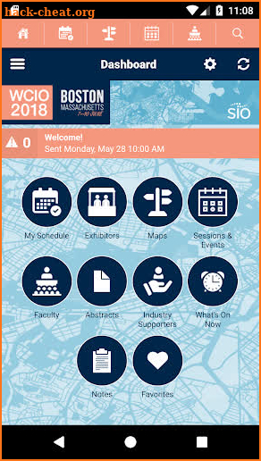 SIO Events screenshot