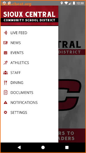 Sioux Central CSD screenshot