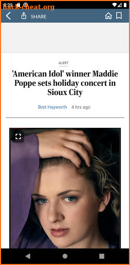 Sioux City Journal screenshot