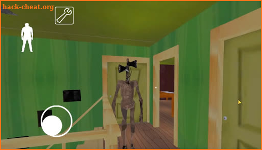 Siren head game : scary & horror Monster in house screenshot