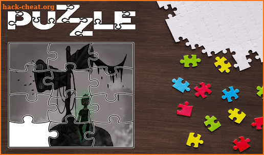 Siren Head Puzzle Jigsaw screenshot