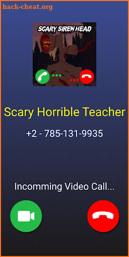 Siren Head Scary Call Video Prank screenshot