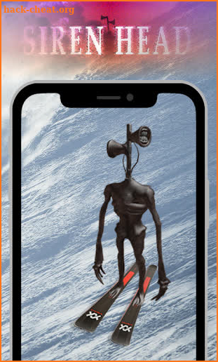 Siren Head - Snow Ski screenshot