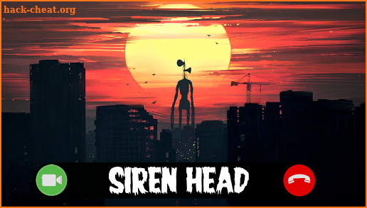 Siren Head - Video call prank screenshot