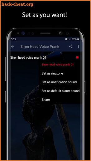 Siren Head Voice Prank screenshot