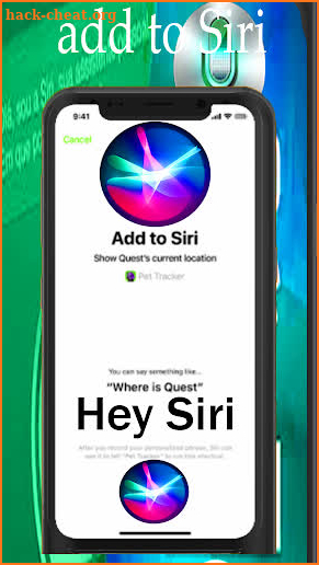 Siri commands voice assistant for android screenshot