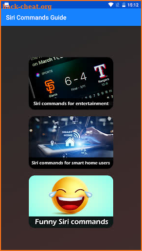 Siri Commands - Voice Command Assistant screenshot