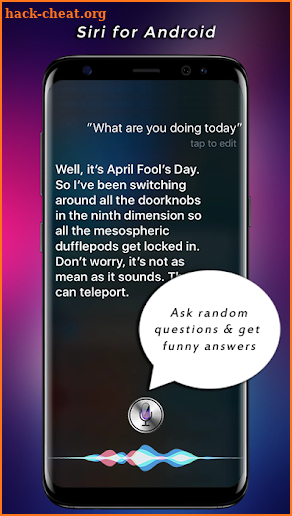 Siri For Android 2018 screenshot