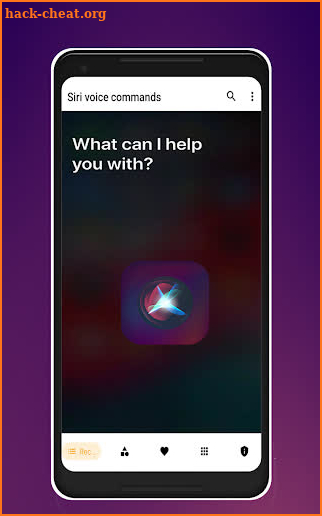 Siri voice commands & Tutor screenshot