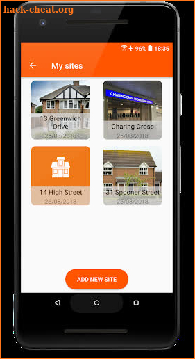 SITE REPORT - Punch List, Snagging Inspection App screenshot