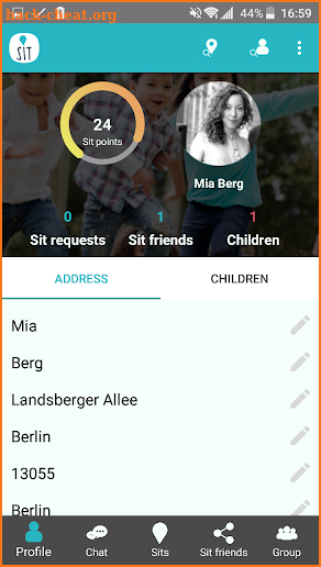 SitEinander screenshot