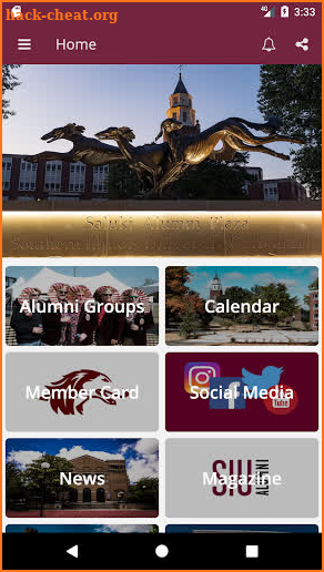 SIU Alumni screenshot