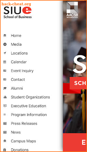 SIUE Business School screenshot