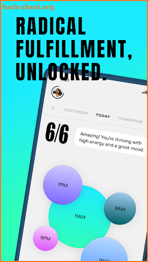 SIX - An Emotional Fitness App screenshot