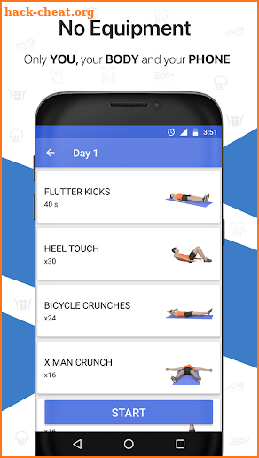 Six Pack in 28 Days - Abs Workout screenshot