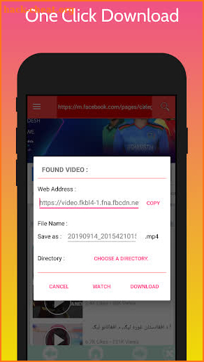 Six Video Downloader - Free Video Downloader 2019 screenshot