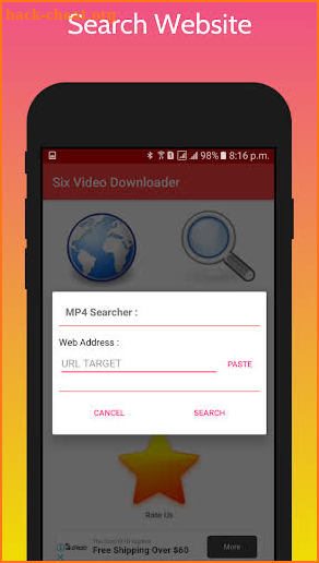 Six Video Downloader - Free Video Downloader 2019 screenshot