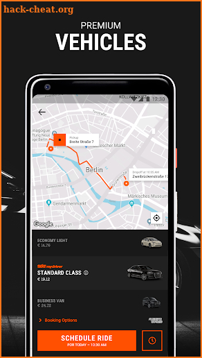 Sixt mydriver screenshot