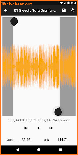 Siza Mp3 Cutter: Mp3 Trimmer & Ringtone Maker screenshot