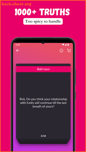 Sizzle: Fun couples games screenshot