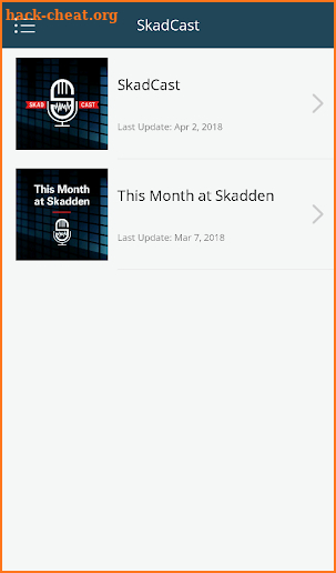 SkadCast screenshot